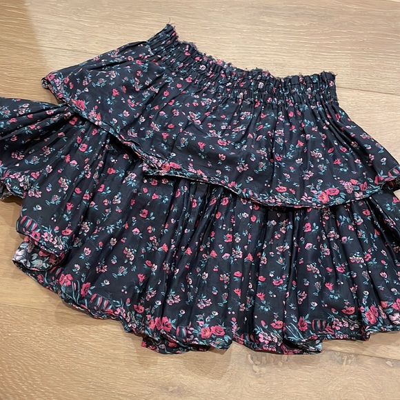 Loveshackfancy skirt floral size xs no tags - Picture 4 of 4